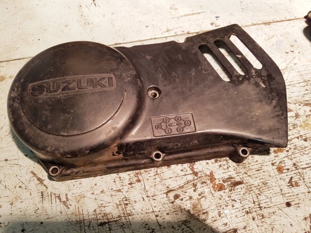Suzuki sp370 dr370 engine side cover with screws