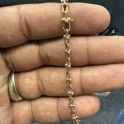 18KT Tiffany & Co. Link Bracelet 40083-1