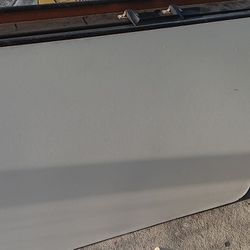 Wood And Metal Folding Table