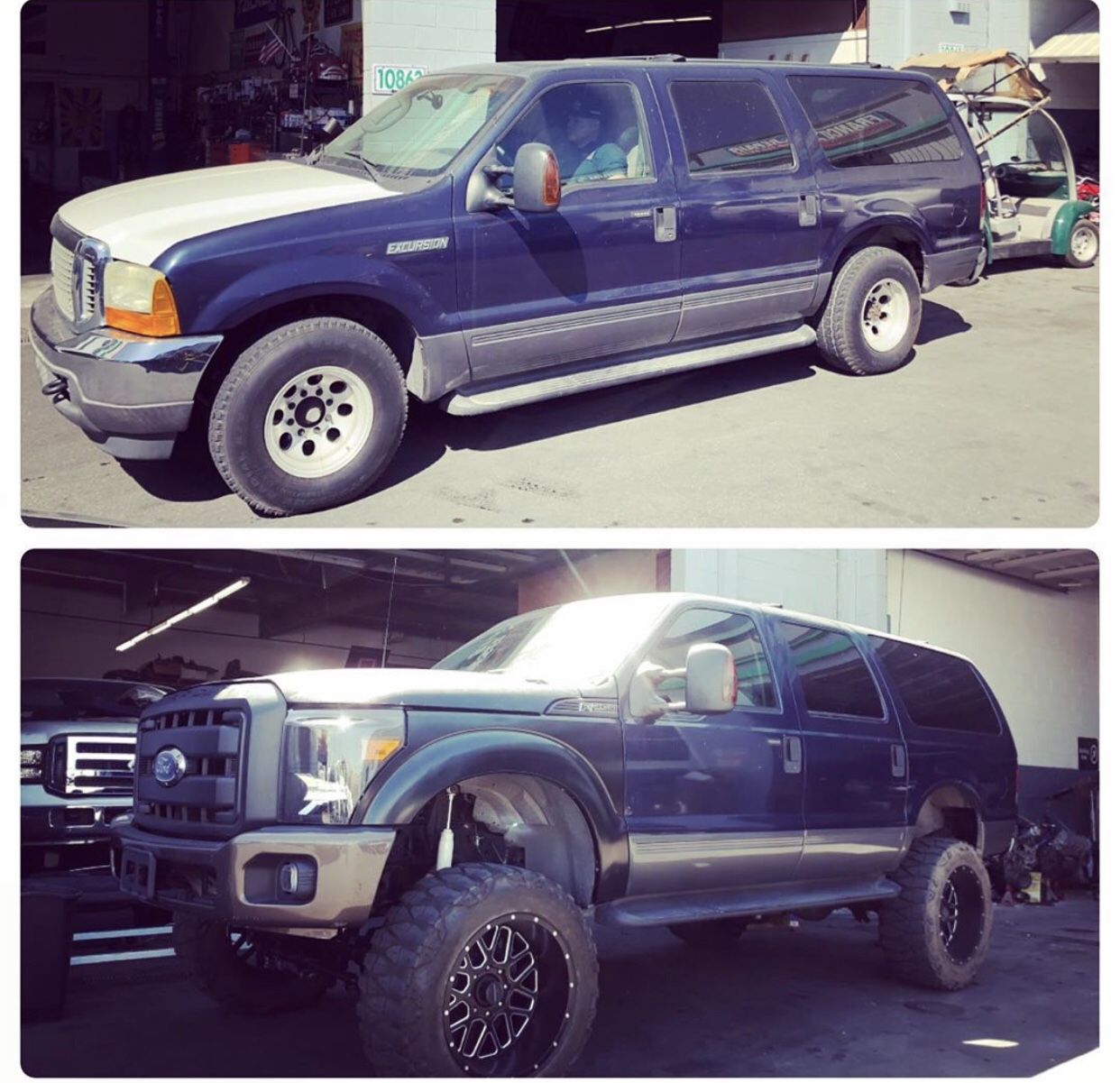 20112016 Excursion/F250/F350/Superduty front end conversion kit for