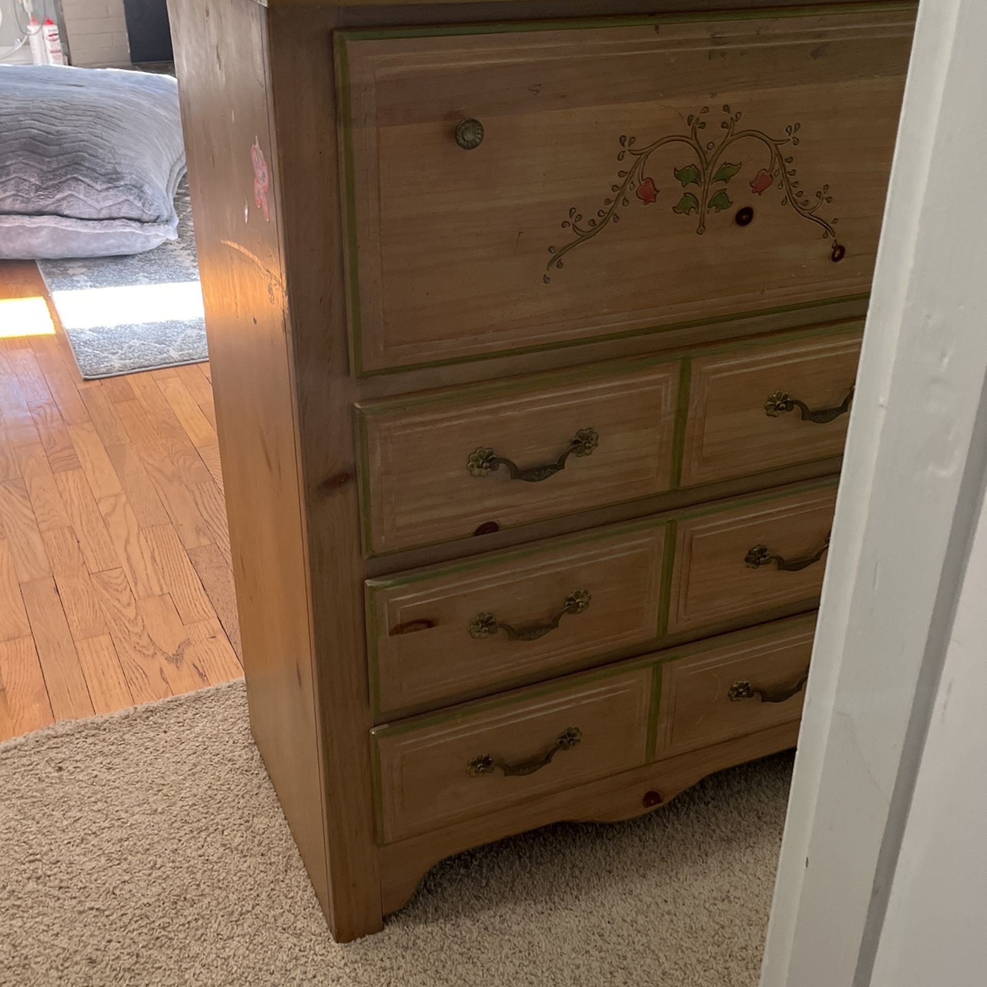 Solid Wood Nursery Dresser