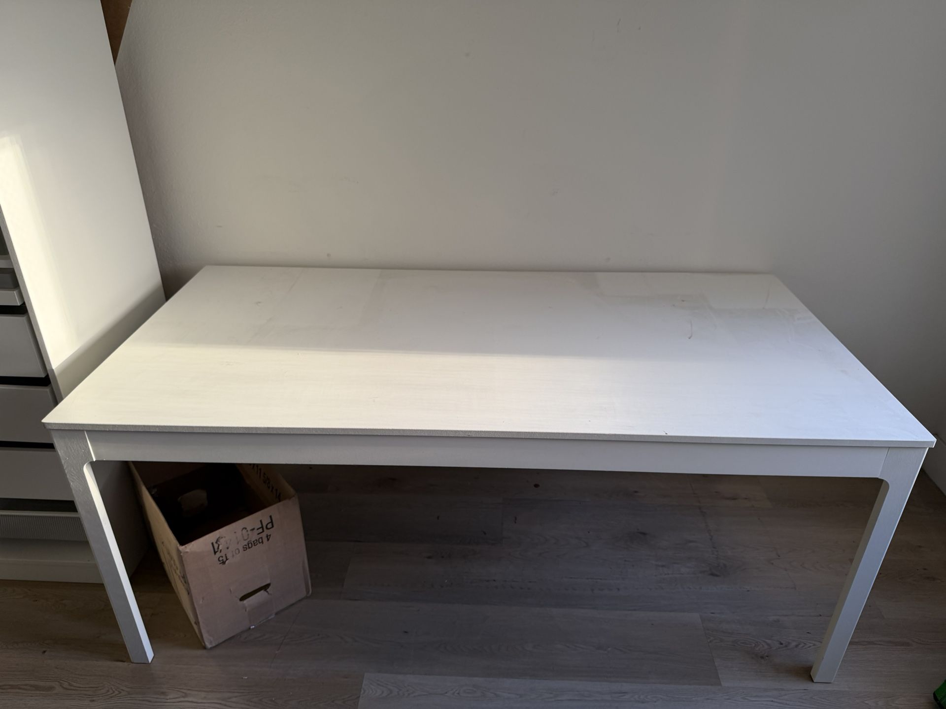White Table