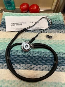 NEW! Sprague Rappaport Type 5-Way Convertible Stethoscope