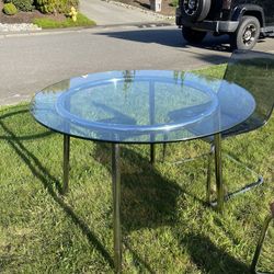 Glass Dining Table 