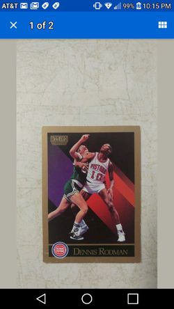 DENNIS RODMAN 1990-91 SKYBOX CARD #91