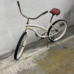 San Diego Bike Co Yellow Beach Cruiser