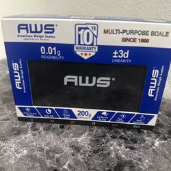 AWS Color Changing Digital Scale 