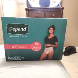 DEPEND [92] WOMEN'S UNDERWEAR  SIZE S/P