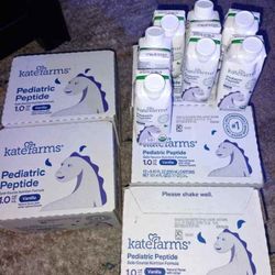Several Cases Of Kate Farms Formula