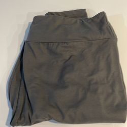 Lularoe Gray Tall And Curvy Leggings 