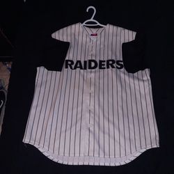 Raiders Vintage Baseball Jersey 