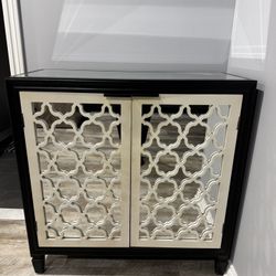 Mirrored Console Cabinet