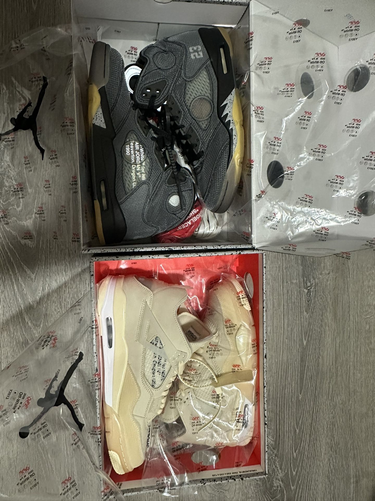 Jordan X Off White Lot