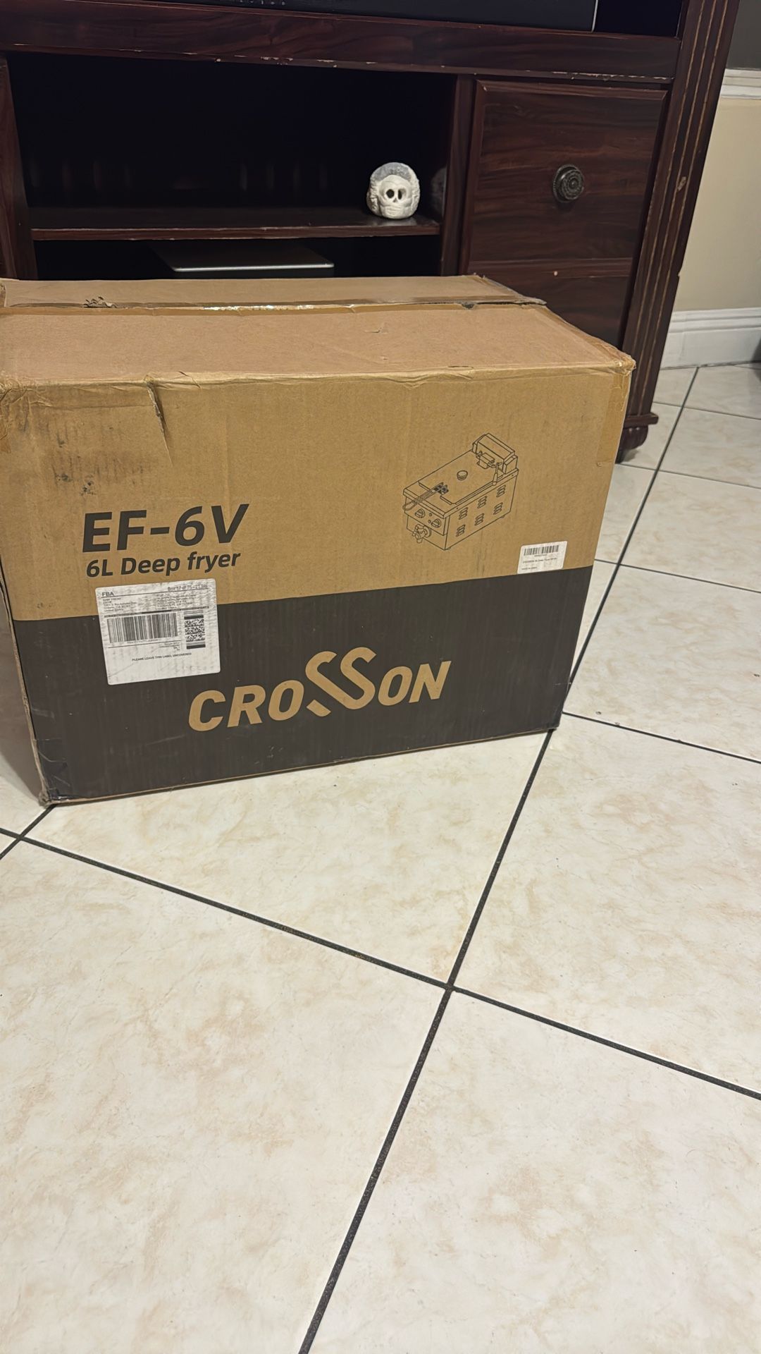 CROSSON Commercial Deep Fryer EF-6v   6 L