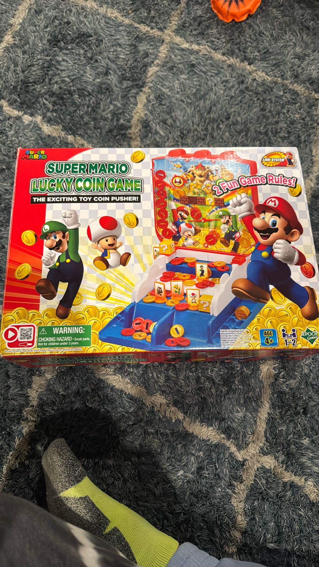 Super Mario Lucky Coin Game 