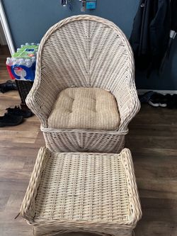 Wicker chair