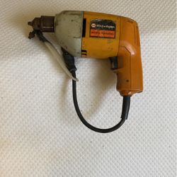 Black & Decker Electric Drill, 3/8 Inch