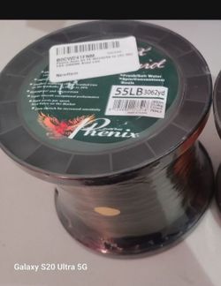 Phenix hydra 8x 8 strand braid 55lb 3,062yds