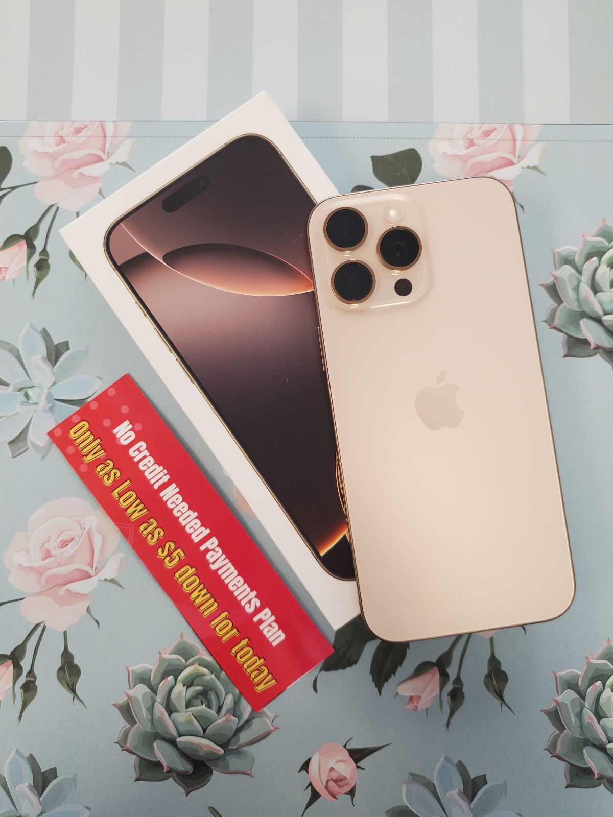 🚀 Unlocked iPhone 16 Pro– Only $5 DOWN, Finance Your Upgrade Today! 💥