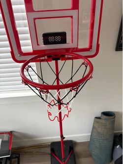 Kids miniature basketball hoop