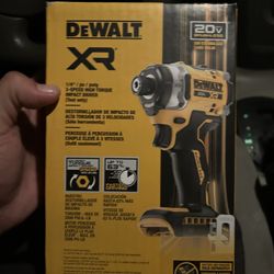 DEWALT 20V MAX XR Cordless Impact Driver (Tool Only)