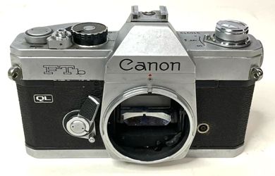 Vintage Canon FTB 35mm SLR Film Camera Body Only - UNTESTED