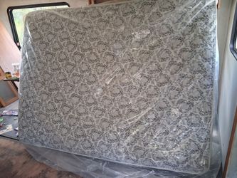 Queen Mattress in Plastic Wrap