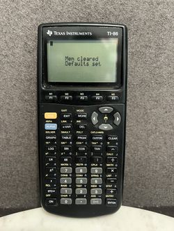 TI 86 Graphing Calculator