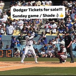 Dodger Tickets For Sale!! 