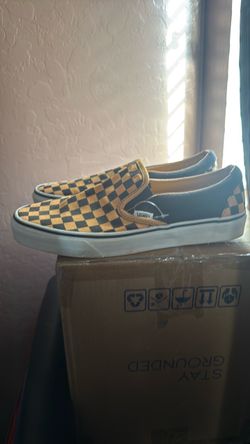 Yellow Slip on Vans