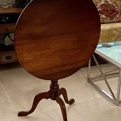 Rare Antique Mahogany Folding Tray Table Exc Cond