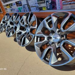 🔥OEM RST ‼️20x9 CHEVY SILVERADO, TAHOE, SUBURBAN GOOD CONDITION PICK UP ONLY
