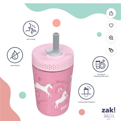 Zak girls stainless steel cups