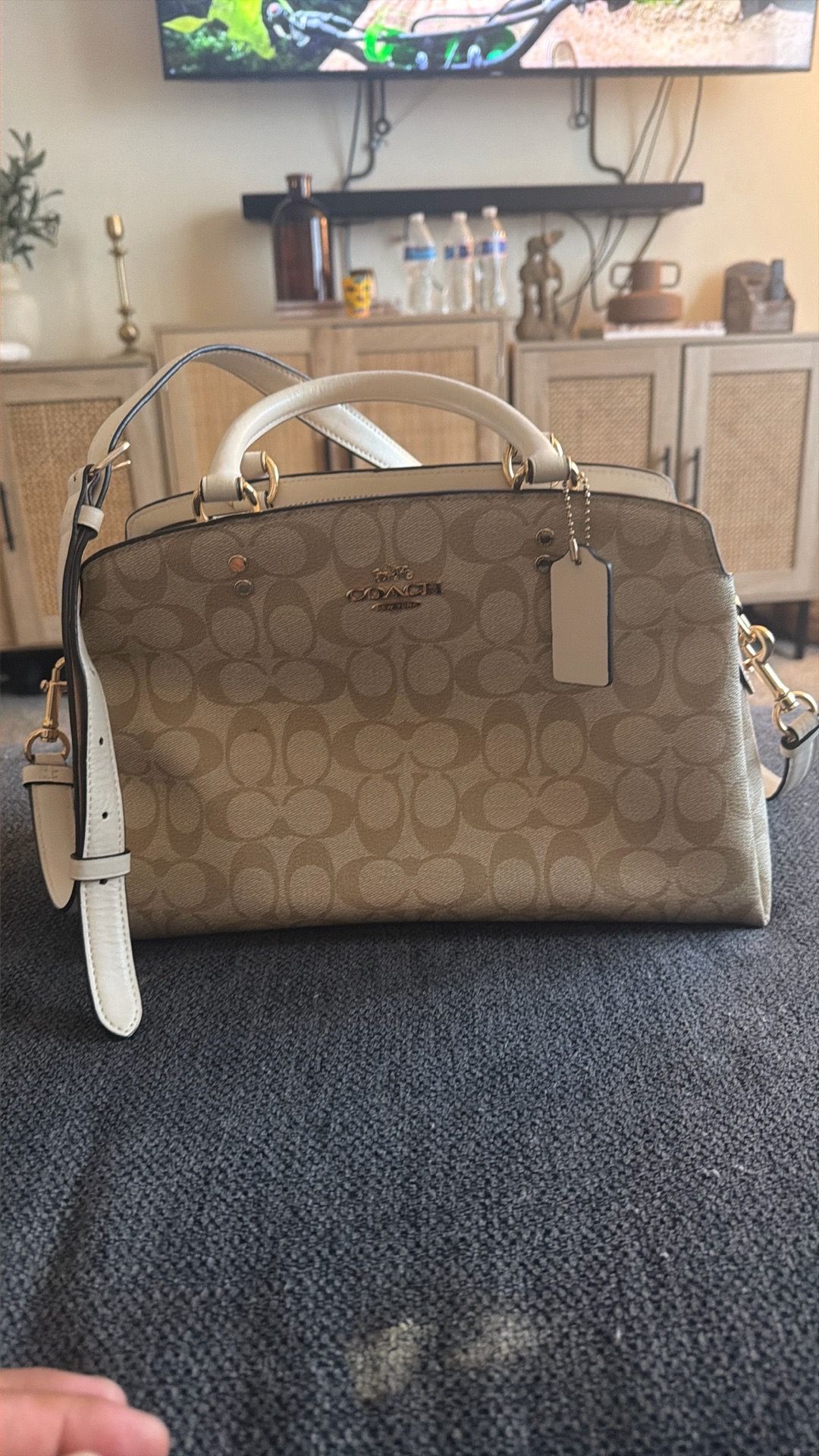 Coach hand bag