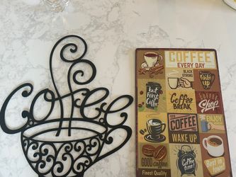 2 Coffee Wall Decor