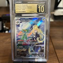 Pokemon CGC Cynthia’s Roserade 