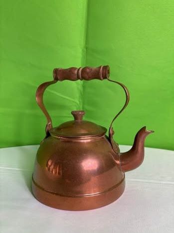 Vintage Copper Kettle from Portugal