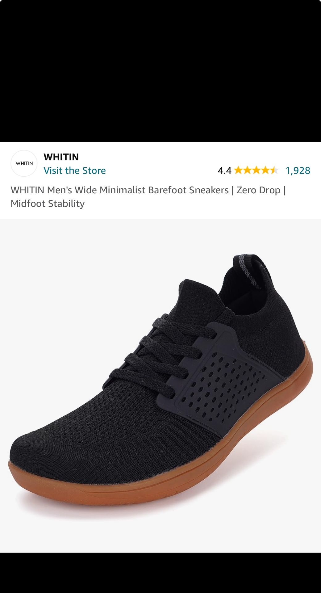 WHITIN WHITIN Visit the Store 4.3 WHITIN Men's Minimalist Trail Runner | Wide Toe Box | Barefoot Inspired