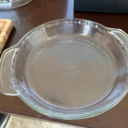 Glass Pie Tray
