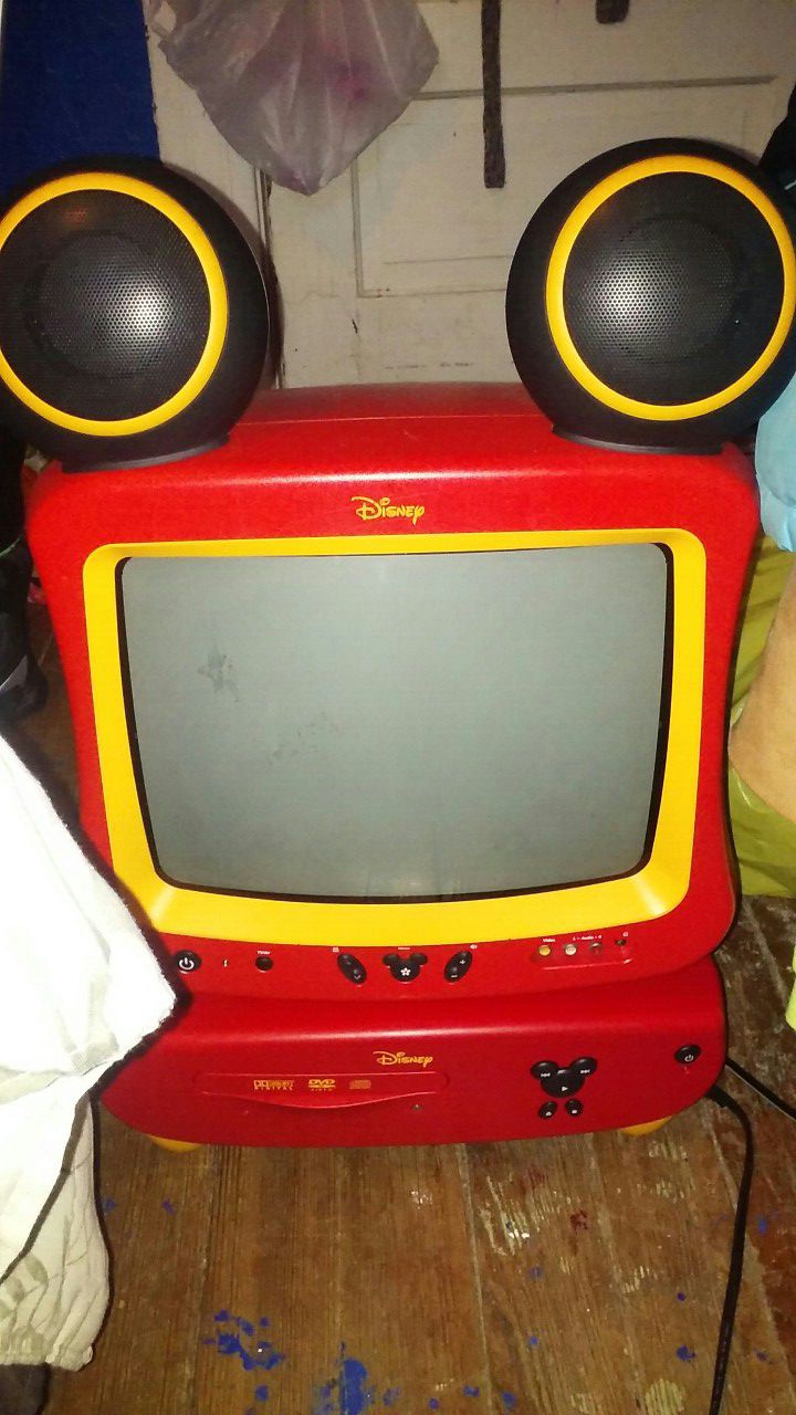 Mickey Mouse Tv And Dvd Player For Sale In O Fallon Mo Offerup