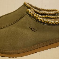 UGG TASMAN SLIPPERS OLIVE SIZE 7 WOMEN 
