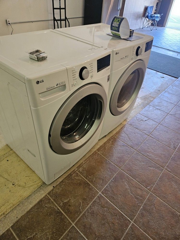 Lg Washer And Dryer Used Good Conditions 