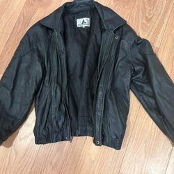 Misty Harbor Leather Coat 