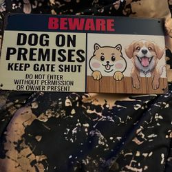 Beware Signs