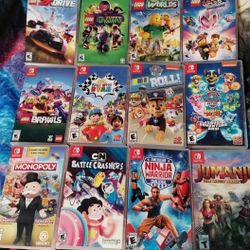 Nintendo Switch Games, $15 Each
