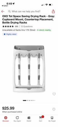 OXO Bottle Drying Rack