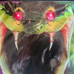 Halloween ~ Snake Door Panel & Zombie Asylum Backlit Window Posters