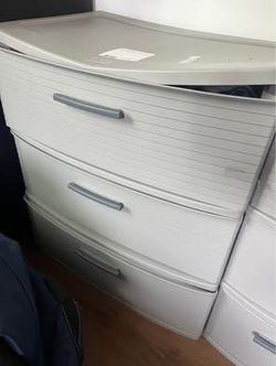 3 Drawer Wide Storage