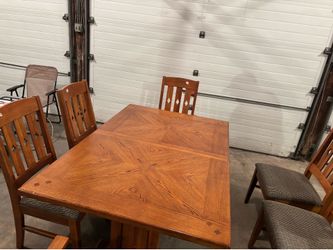 Table and chairs
