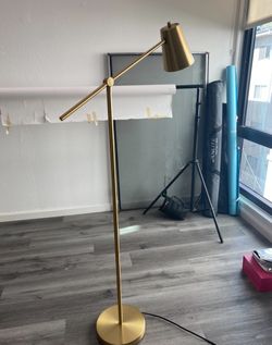 Gold Standing Lamp